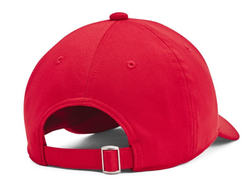 Теннисная кепка Under Armour Boys' UA Blitzing Adjustable Cap - красный