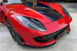 Карбоновая губа переднего бампера для Ferrari 812 Superfast GTS 2017-2024 Феррари