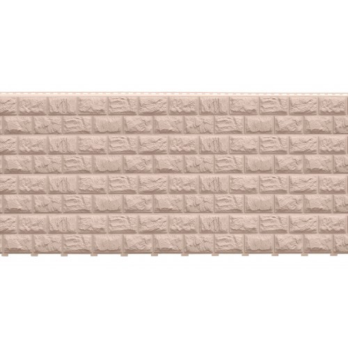 Фасадные панели (Цокольный Сайдинг) Доломит Альпийский 2-х метровый (Дикий Камень) Орех