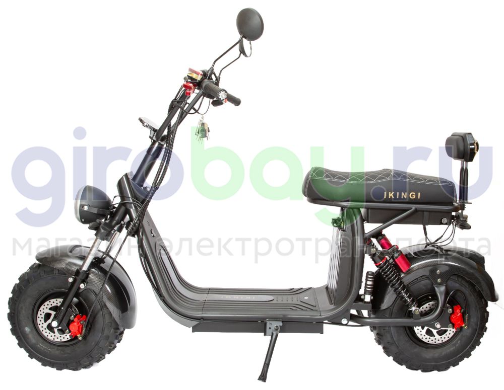 Электроскутер IKINGI X7 PRO OFF-ROAD 3000W - Карбон фото 4 Электроскутер IKINGI X7 PRO OFF-ROAD 3000W - Карбон фото 4 фото №5