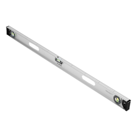 Уровень алюминиевый "Рельс", 1000 мм, 3 глазка (1 поворотный) Matrix 34029