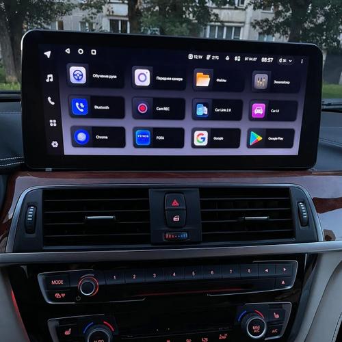 Магнитола для BMW 3 серия F30 2016-2020 и 4 серия F36, F32 EVO - Teyes LUX ONE монитор 12.3" на Android 10, Быстрая, CarPlay, 4G SIM-слот
