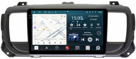 Магнитола для Peugeot Traveller/Expert, Citroen SpaceTourer/Jumpy, Opel Zafira Life/Vivaro - RedPower 075 Android 10, QLED+2K, ТОП процессор, 6Гб+128Гб, CarPlay, SIM-слот