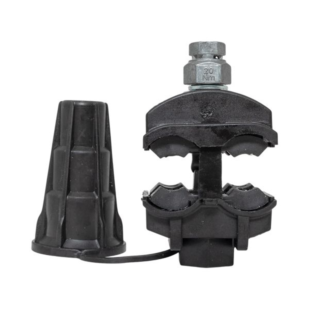 Комплект MasterSet p-5x (прокалывающий зажим p-5x-95, ключ торцевой) EKF