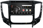 Магнитола для Mitsubishi L200 2015-2019 (климат), Pajero Sport 3 2016-2023 (МКПП), FIAT Fullback - Vomi AK383R9-MTK Android 10, 8-ядер, 2Гб-32Гб