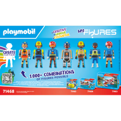 Playmobil - Action Heroes Пожарная служба Фигурки 71468