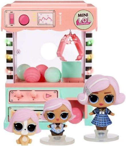 Игровой набор LOL Surprise LOL Minis Claw Machine Торговый автомат и куклы 583974