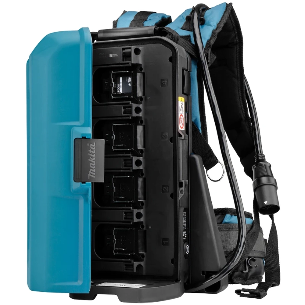Makita PDC01 адаптер ранцевый для аккумуляторов (BL1850Bx4 шт., DC18RD) 191C62-8