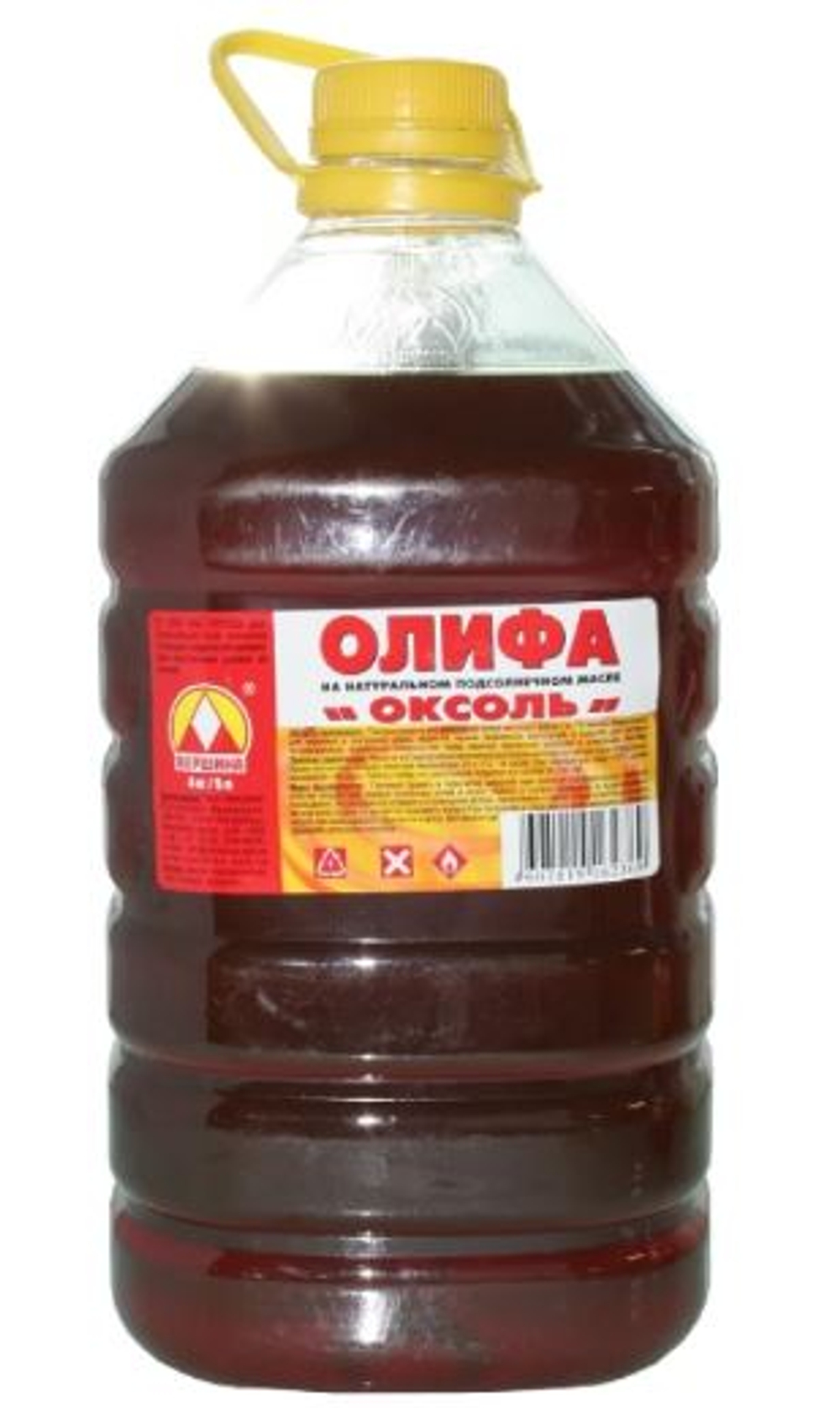 Олифа защитная влагостойкая 5л. Вершина (96шт)