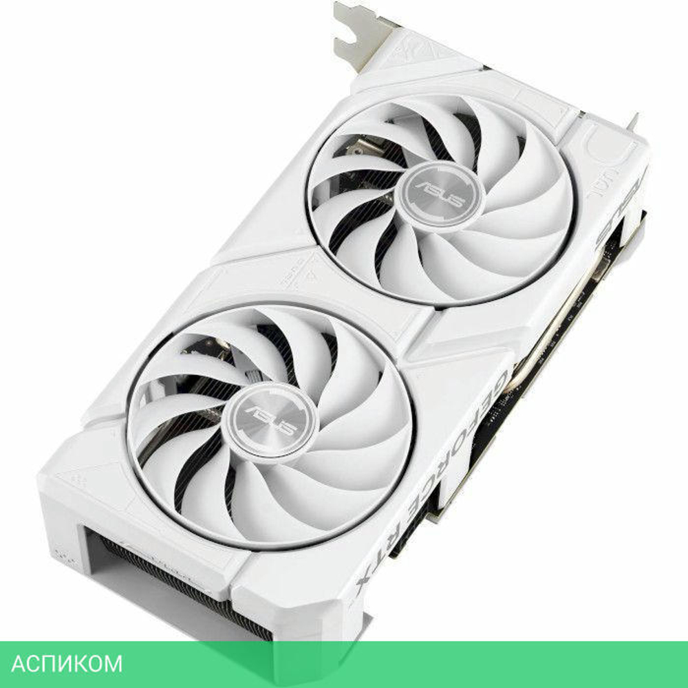 Видеокарта ASUS Dual GeForce RTX 4060 Ti EVO White OC 8GB GDDR6 (90YV0J4B-M0NA00)