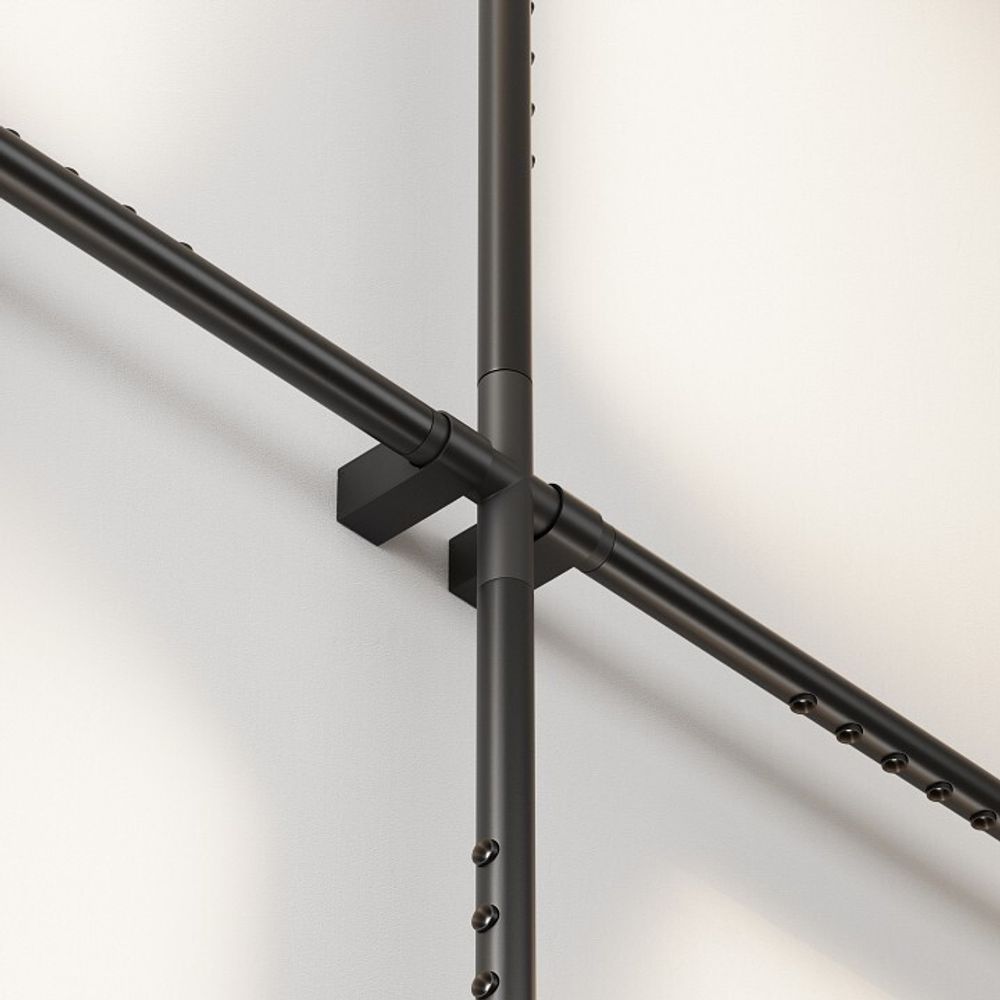 Соединитель X-образный для модульных светильников Maytoni Accessories for system Axity CA008TX-B