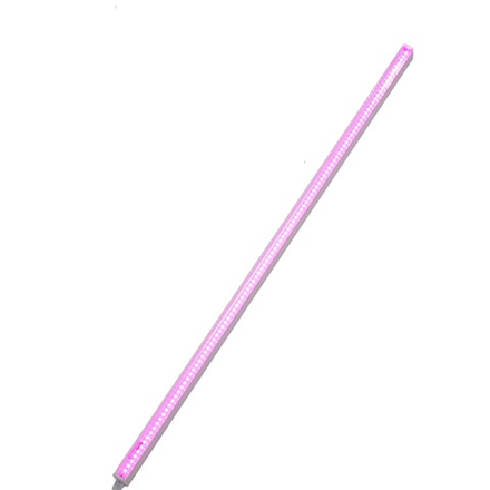 ULI-P21-24W-SPSB IP40 WHITE Светильник для растений светодиодный линейный. 872мм. выкл. на корпусе. Алюминий. Спектр для рассады и цветения. TM Uniel