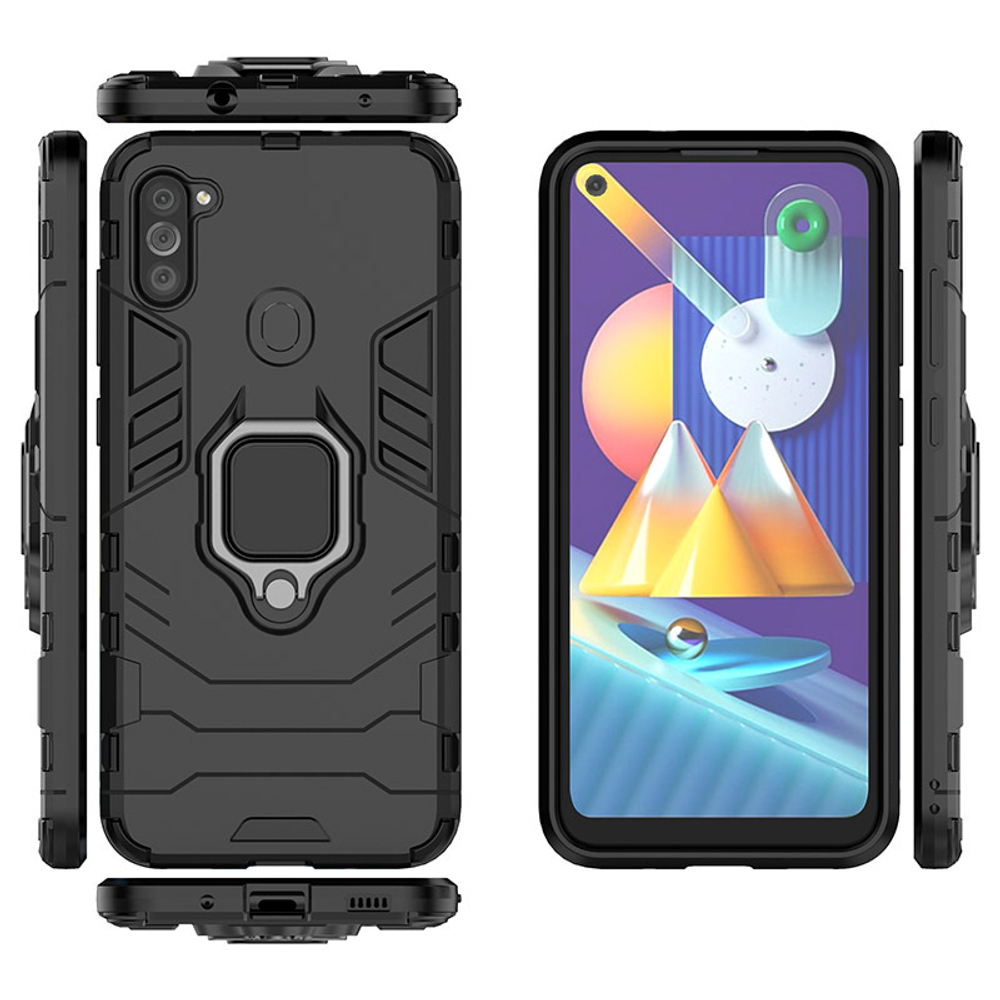 Противоударный чехол с кольцом Panther Case для Samsung Galaxy A11