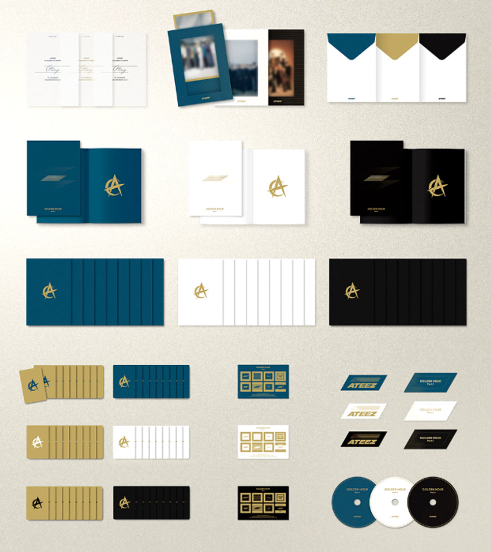 Альбом ATEEZ - 10th Mini Album GOLDEN HOUR : Part.1