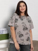 Футболка Бриса (серая) Б15371-20М LT Collection