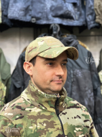 Флисовая кепка мужская Gongtex Утепленная, Мультикам