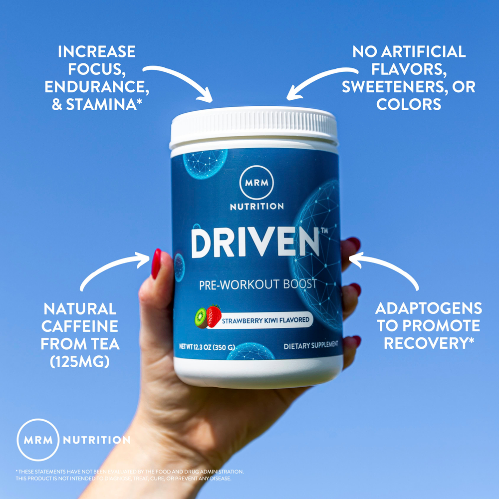 MRM Nutrition, DRIVEN, предтренировочная добавка, ягоды, 350 г (12,3 унции)