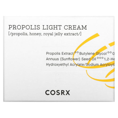 CosRx, Full Fit, легкий крем с экстрактом прополиса, 65 мл (2,19 жидк. унции)