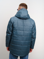 Куртка мужская зимняя на флисе "Игл" серый