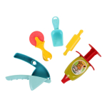 Набор с тестом для лепки и формочками "Веселый пекарь" 33см. PDSET-MAPECHPIZZA (Мультиарт)