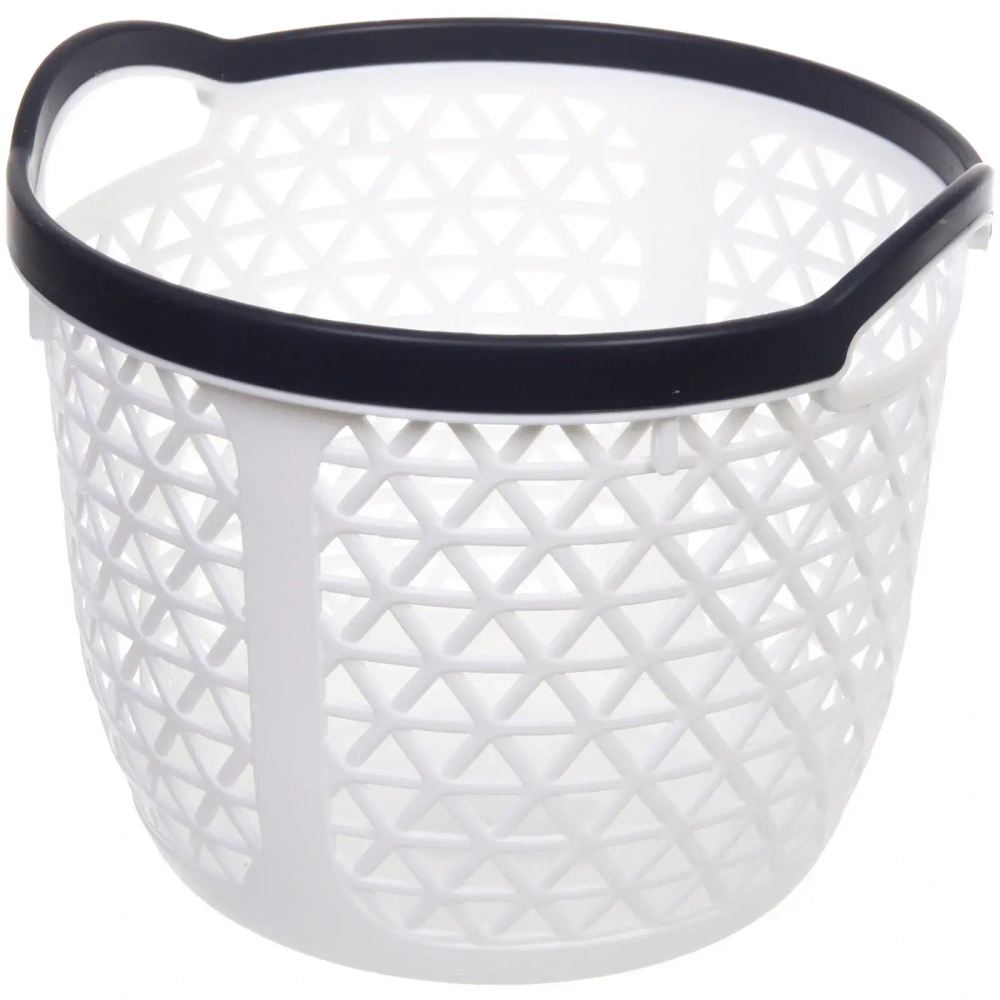Корзина для хранения с ручками «ФЛОДАРЛИНГ», цвет белый, 20*20*17см