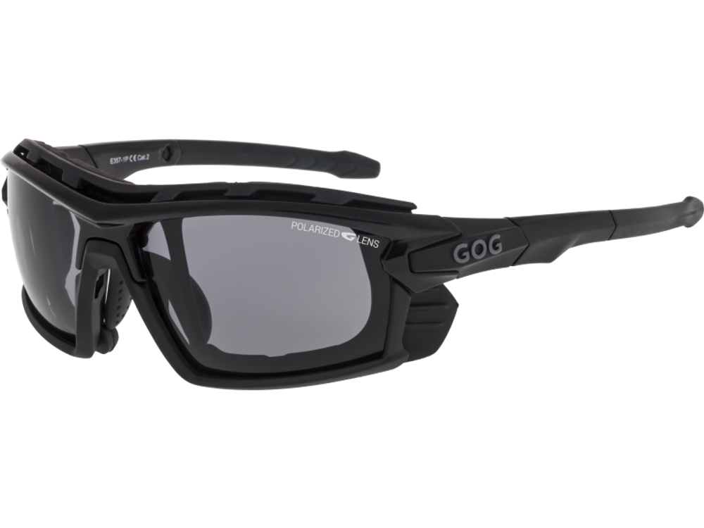 Спортивные очки GOG Glaze / Black / Polarized Smoke Lens