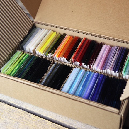 Палитра витражного стекла Wanda Stained Glass