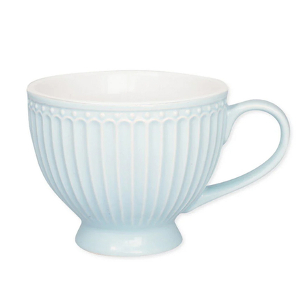 Чайная чашка Alice pale blue/ Алиса голубая, 400 мл