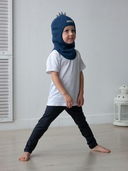 Шлем зимний вязаный (Индиго) ОРЕО