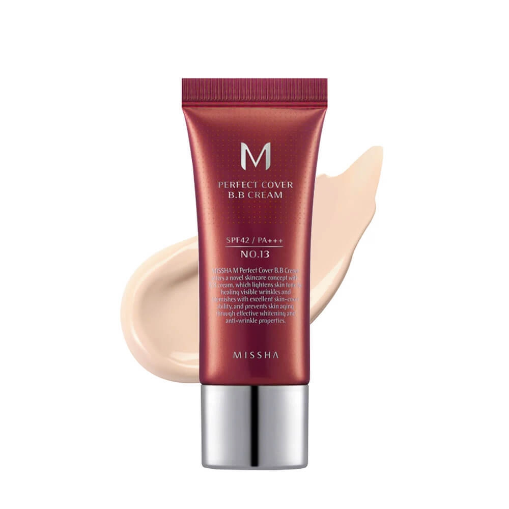 Тональный крем Missha Perfect Cover BB Cream SPF42/PA+++