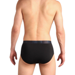 Однотонные трусы-слипы из тонкой вискозы (Размер: XXL) (Цвет: красный)