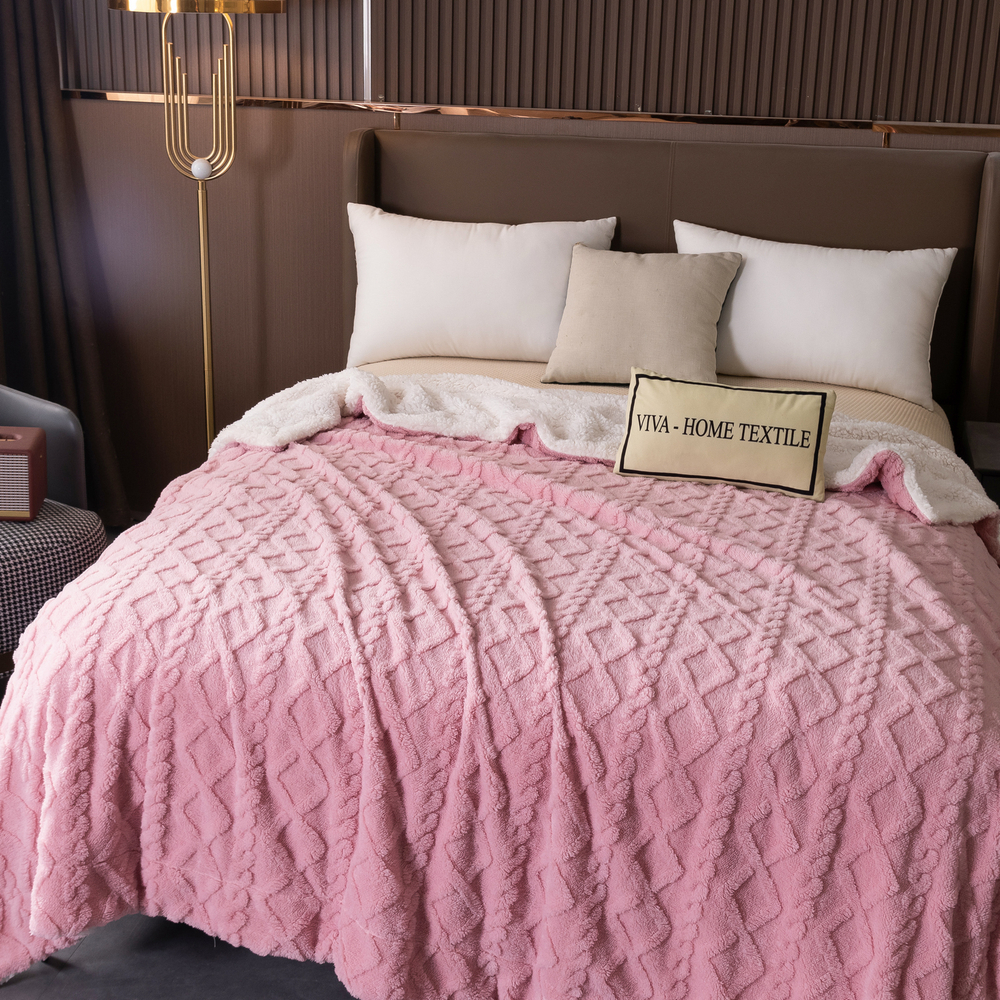 Плед Fluffy бамбуковая микрофибра FL011