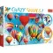 Pazl / Пазлы / Puzzles - "600 Crazy Shapes" - Colourful balloons