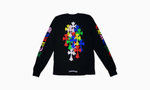 Multi Color Cross Cemetery L/S T-shirt "Black"