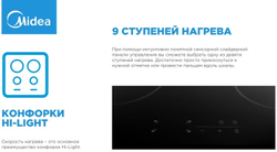 Стеклокерамика повер  MCH - B641C\Midea