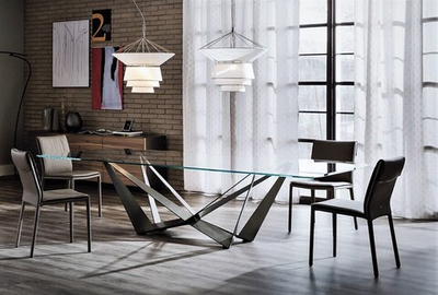 Стол обеденный Scorpio Glass B4801