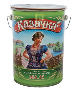 Краска МА-15 СУРИК КАЗАЧКА 6 кг.