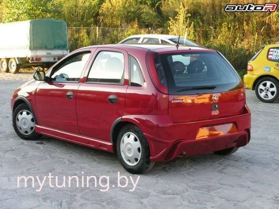 Задний бампер ST-1 Opel Corsa C