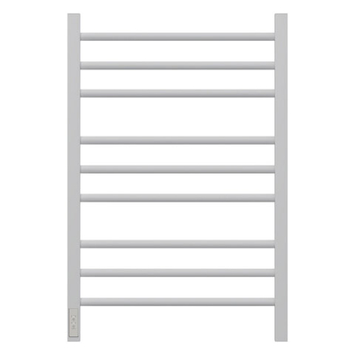 Полотенцесушитель электрический Point Веста PN70758W П9 500x800, диммер слева, белый