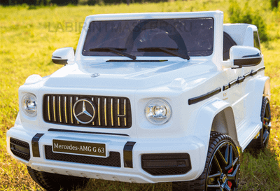 Детский электромобиль "Mercedes-Benz  G63" 12V,белый
