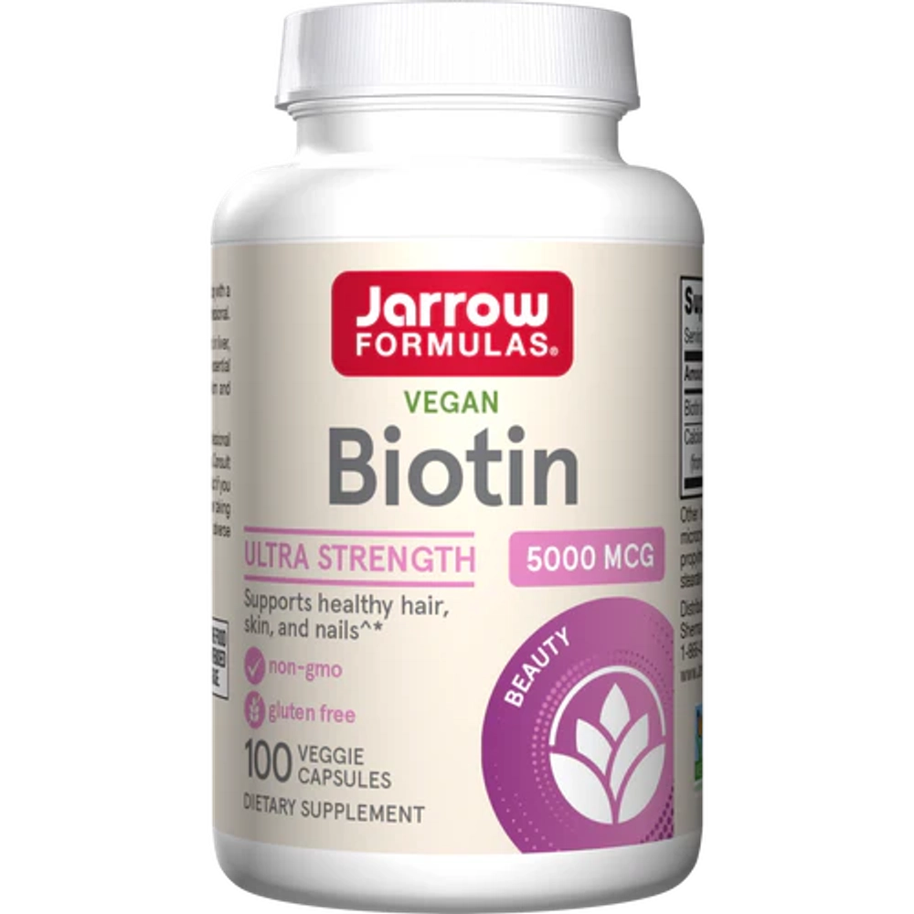 Biotin 5000 мкг 100 капсул Jarrow Formulas