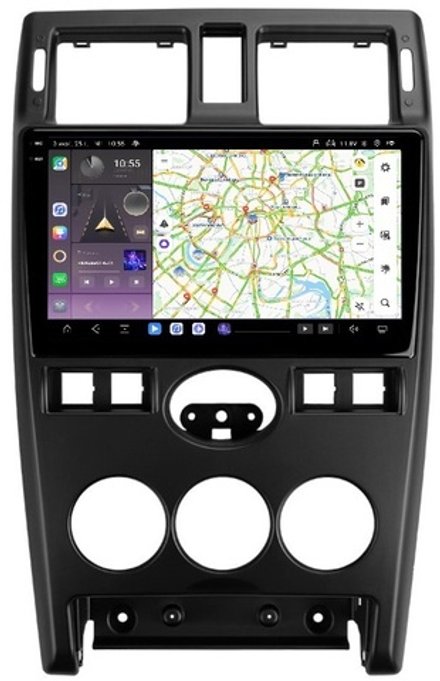 Магнитола для Lada Priora 2007-2013 - Carmedia OL-9066-2 QLed+2K, Android 13, TS20, CarPlay, 4G SIM-слот