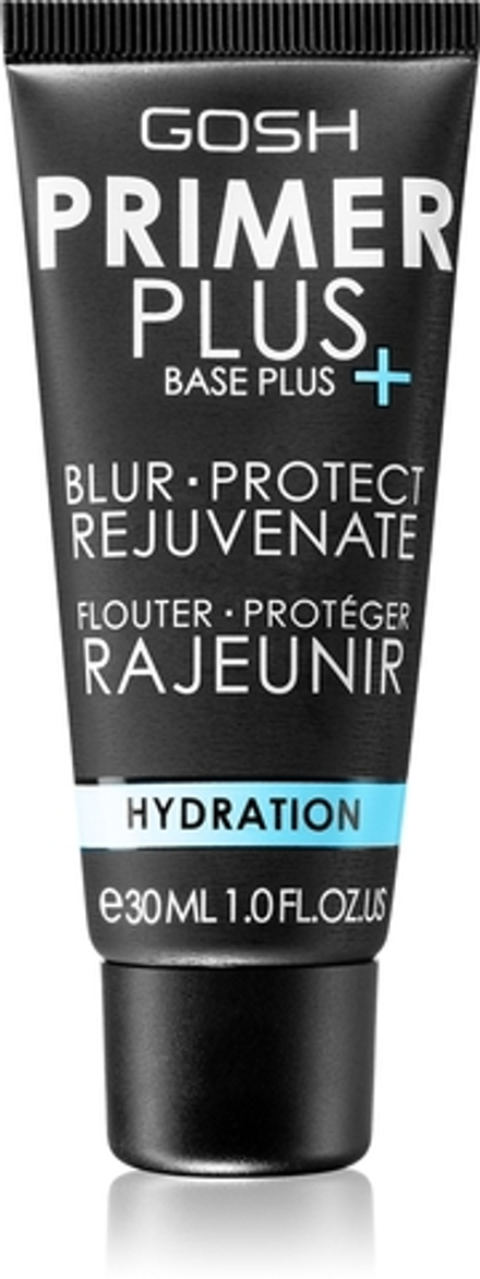 Gosh Primer Plus + - Увлажняющая основа под макияж, 30 ml