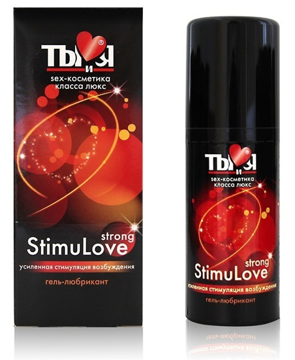 Гель-любрикант StimuLove strong  для усиленной стимуляции возбуждения, 20 г.
