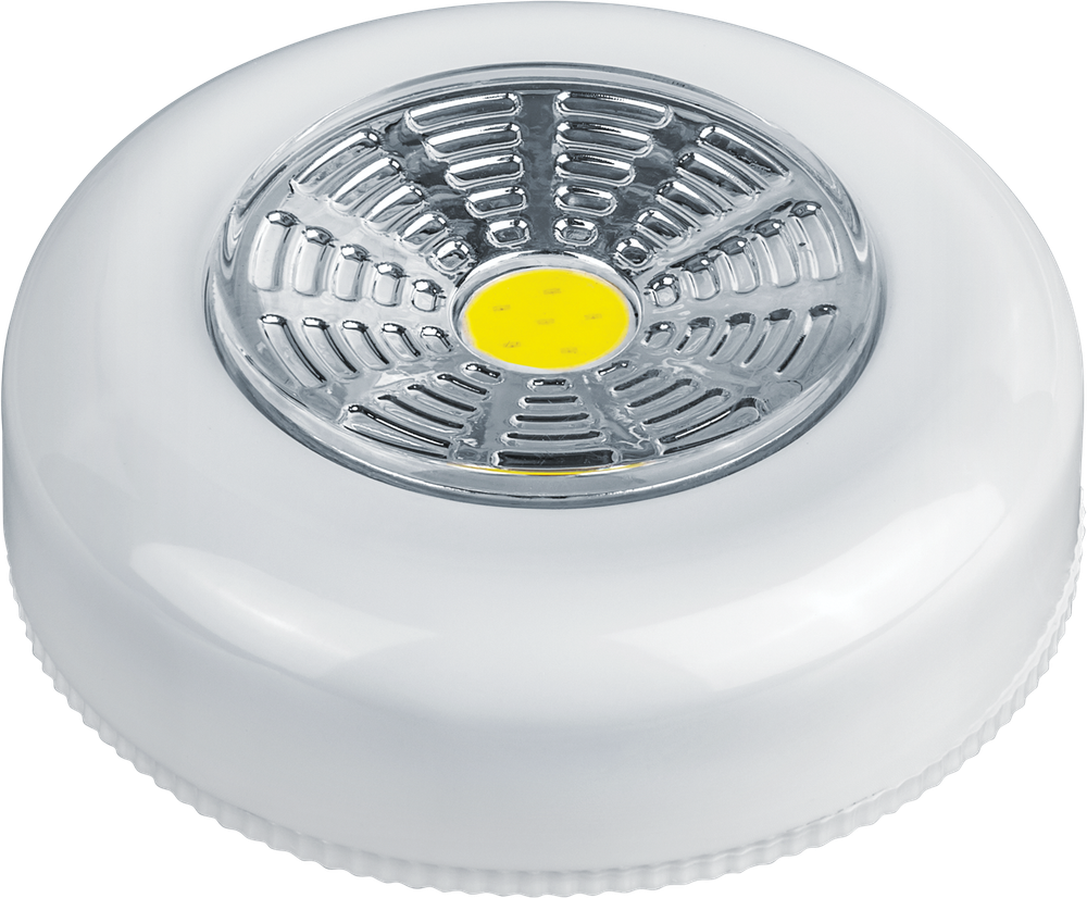 Фонарь Navigator 14 085 NPT-PL01-3AAA Пласт.пушлайт 1COB LEDx1Вт,1реж.