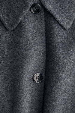 H&M Куртка ручной работы из смесовой шерсти, темно-серый