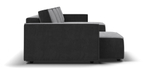 П-образный диван BOSS SOFT MODOOL велюр Monolit серый