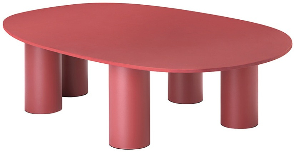 Столик ламинированный кофейный Scab Design Hyppo, карминный красный