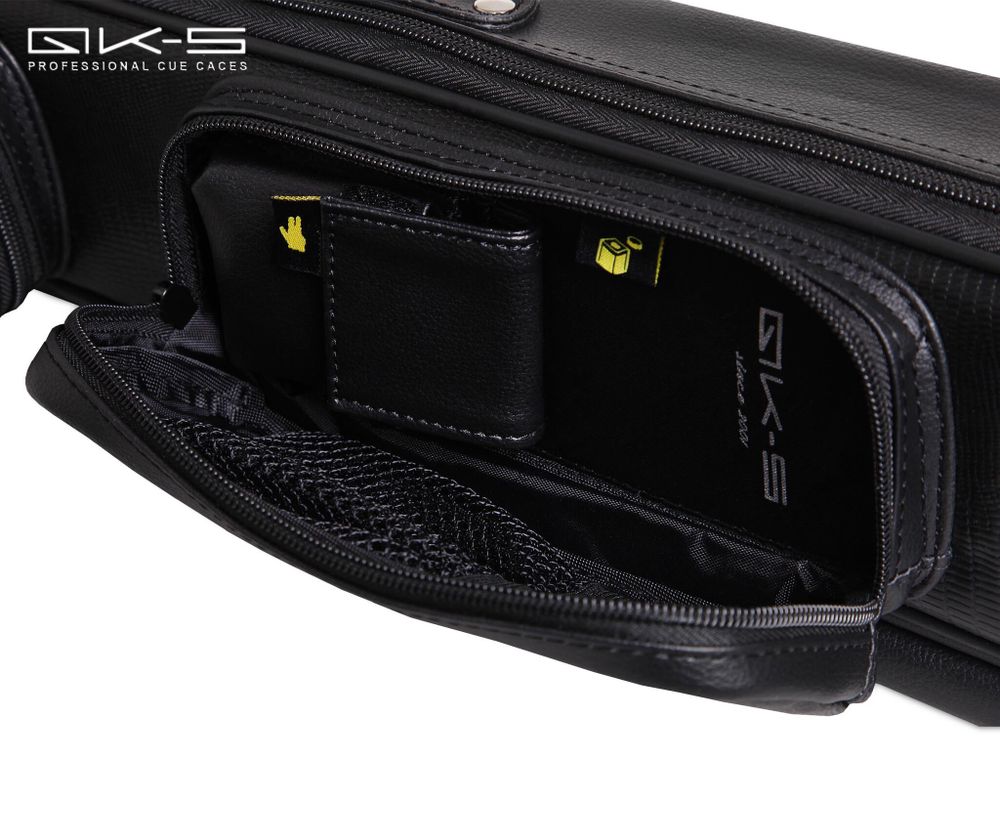 Кейс QK-S Captain 2x2 черный аллигатор