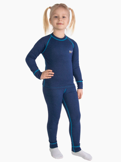 Термокомплект Norfin KIDS BASE BLUE 01 р.104-110